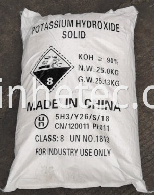 Potassium Hydroxide Lye Solid Flake 90